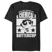 Men's The Powerpuff Girls Chemical X Buttercup  Adult T-Shirt