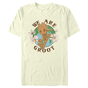 Men's Guardians of the Galaxy Earth Day We Are Groot  Adult T-Shirt