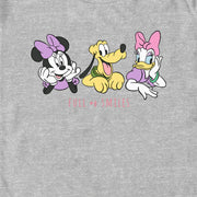 Men's Mickey & Friends Full of Smiles  Adult T-Shirt