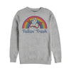 Men's Toy Story Forky Talkin' Trash Rainbow  Adult Sweatshirt