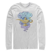 Men's Aladdin Vintage 3 Wishes  Adult Long Sleeve Shirt