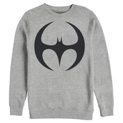 Men's Batman Logo Modern Wing Curve  Adult Sweatshirt