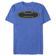 Men's Batman Logo Modern Wing  Adult T-Shirt