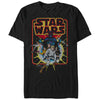 Men's Star Wars Retro Explosion  Adult T-Shirt