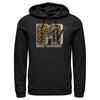 Men's MTV Cheetah Print Logo  Adult Pull Over Hoodie