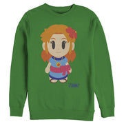 Men's Nintendo Legend of Zelda Link's Awakening Marin Avatar  Adult Sweatshirt