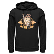 Men's Betty Boop New Year's Pop the Bubbly  Adult Pull Over Hoodie