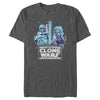 Men's Star Wars: The Clone Wars Ahsoka Lightsaber Glow  Adult T-Shirt