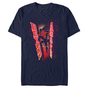 Men's Spider-Man: Beyond Amazing Neon Logo  Adult T-Shirt