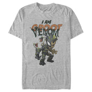 Men's Marvel I Am Groot Infected Venom  Adult T-Shirt