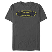 Men's Batman Logo Modern Wing  Adult T-Shirt