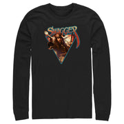 Men's Pirates of the Caribbean: Curse of the Black Pearl Jack Sparrow Swagger  Adult Long Sleeve Shirt