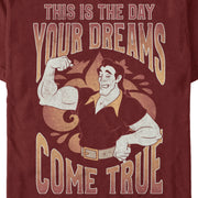 Men's Beauty and the Beast The Day Your Dreams Come True  Adult T-Shirt