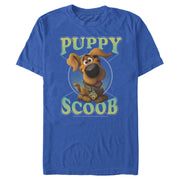 Men's Scooby Doo Puppy Circle  Adult T-Shirt