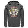 Men's Justice League Fearless Warrior  Adult Pull Over Hoodie