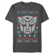 Men's Transformers Autobot Logo Ugly Xmas  Adult T-Shirt