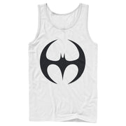 Men's Batman Logo Modern Wing Curve  Adult Tank Top