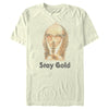 Men's Star Wars: The Rise of Skywalker C-3PO Stay Gold  Adult T-Shirt