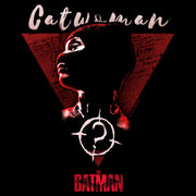 Men's The Batman Catwoman Poster  Adult T-Shirt