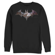 Men's Batman Logo Geometric Wing  Adult Sweatshirt