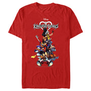 Men's Kingdom Hearts Coded Box Art  Adult T-Shirt