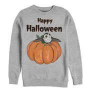 Men's Star Wars The Last Jedi Happy Halloween Porg  Adult Sweatshirt