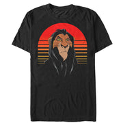 Men's Lion King Sunset Scar Pose  Adult T-Shirt