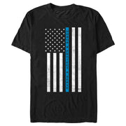 Men's LAPD Honor, Protect, and Serve Blue  Adult T-Shirt