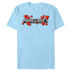 Men's Minecraft Valentine's Day Hearts Logo  Adult T-Shirt