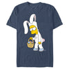 Men's The Simpsons Easter Bunny Bart Simpson  Adult T-Shirt