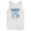 Men's Strange World Destiny Awaits  Adult Tank Top