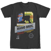 Men's Nintendo Mario Bros Arcade Classics  Adult T-Shirt