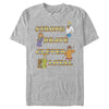 Men's Scooby Doo Strong Clever Loyal  Adult T-Shirt