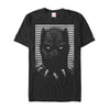 Men's Marvel Black Panther Striped Profile  Adult T-Shirt