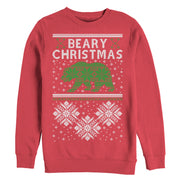 Men's Lost Gods Beary Christmas  Adult Sweatshirt