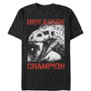 Men's Jurassic World Hide and Seek Champion  Adult T-Shirt