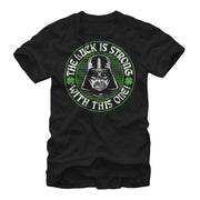 Men's Star Wars Luck is Strong  Adult T-Shirt