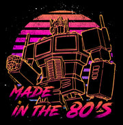 Men's Transformers Optimus Prime Made in the 80s  Adult T-Shirt