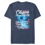 Men's Lilo & Stitch Ohana Means Family  Adult T-Shirt