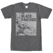 Men's Marvel Black Panther Chalk Print  Adult T-Shirt