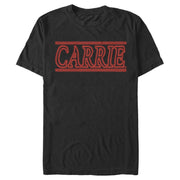 Men's Carrie Retro Neon Logo  Adult T-Shirt