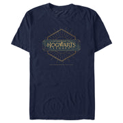 Men's Hogwarts Legacy Small Art Deco Logo  Adult T-Shirt