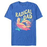 Men's Finding Nemo Finding Nemo Crush and Squirt Radical Dad  Adult T-Shirt