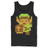 Men's Nintendo Legend of Zelda Pixel Link  Adult Tank Top