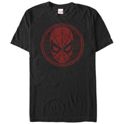 Men's Marvel Spider-Man Web Mask  Adult T-Shirt