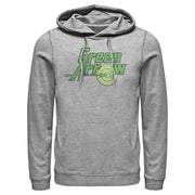 Men's Justice League Classic Arrow Logo  Adult Pull Over Hoodie