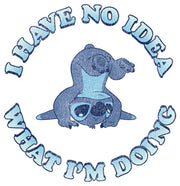 Men's Lilo & Stitch I Have No Idea  Adult T-Shirt