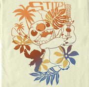 Men's Lilo & Stitch Tropical Ukulele  Adult T-Shirt