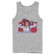 Men's Marvel Black Widow Avenger Hero  Adult Tank Top