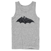 Men's Batman Logo Hidden Wing  Adult Tank Top